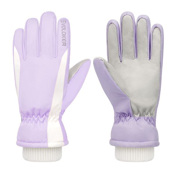 Unisex Winter Ski Gloves - Windproof Waterproof Thermal Insulated For Outdoor Sports & Cycling - Fleece Lined Cold Weather Protection_desvips.com