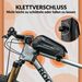 ROCKBROS Bicycle Bag, 1.7L Handlebar Bag or Frame Bag, suitable for phones up to 6.8 inches_desvips.com