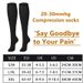 3/6/7Calf Compression Men Medical Varicose Veins Diabetes Edema Sports Running Football Basketball Riding Knee Socks_desvips.com