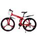 JINT Folding 24/ 26inch Adult Mountain Bike Variable Speed Dual Shock Absorption Off-Road Bicycle_desvips.com