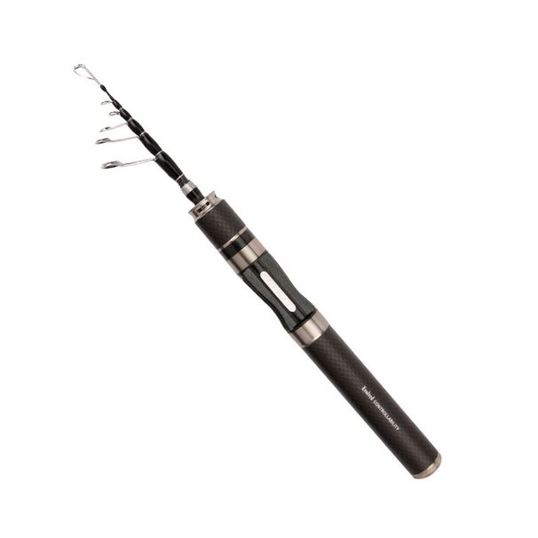 Telescopic Micro Object Horse Mouth Lure UL Short Section Vibration Out Straight Gun Handle Carbon Portable Cross-border_desvips.com