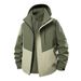 Men's 3-in-1 Windproof And Water-Resistant 2025 New Detachable Fleece Liner Outdoor Hiking Jacket For Women_desvips.com