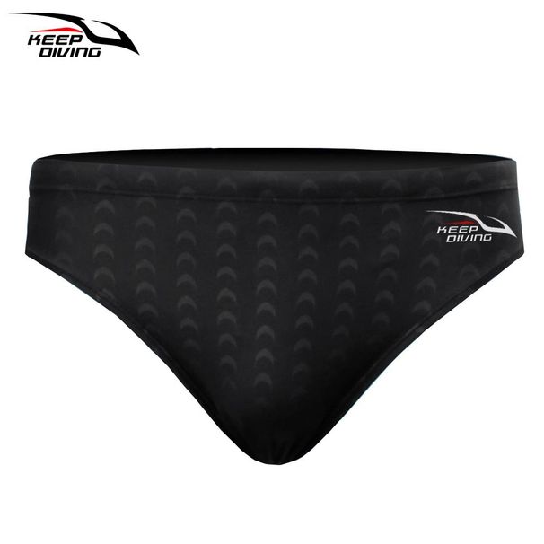 Keep Diving Swimming Triangle Swim Trunks For Men Shark Skin Racing Breathable Quick-Dry Professional Sexy ST-703_desvips.com