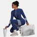 Women's Seamless Striped Zipper Long Yoga Suit Long Sleeved Jumpsuit For Sports And Fitness Outdoor Activity_desvips.com