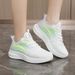 2025 New Women's Sports Shoes For Spring, Summer, And Autumn, Breathable Mesh, Shock-Absorbing, Soft Sole, Non-Slip,_desvips.com