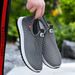 Summer Mesh Men's Comfortable Flyweave Casual Breathable Soft Sole Running Fitness Non-Slip Shoes_desvips.com