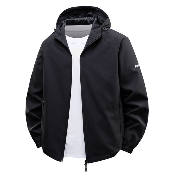 2025 Men's Autumn Sports Jacket For Young Middle-Aged, Windproof Training Coat, Running Apparel, Waterproof And_desvips.com