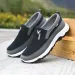 Men Penny Boat Sports Shoes Breathable Orthopedic Travel Plimsolls Slip On Non-Slip For Outdoor Activity Hiking Walking_desvips.com