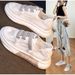 Breathable White 2025 New Summer Mesh Casual Heightening Thick Bottom Sports Shoes Fashionable Hundred_desvips.com
