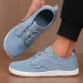 Simple Wide Footed Men And Women Universal Mesh Breathable Sports Lightweight Casual Flat Summer Cool Walking Shoes_desvips.com