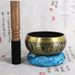 Nepal Singing Bowl Handmade Bowl Hand-Hammered Tibetan Singing Bowl Set - Stress Relief, Chakra Balancing & Meditation Tool_desvips.com
