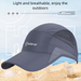 Running Sports For Men And Women, Marathon Quick-Dry Baseball Cap, Sweat-Absorbing, Sun-Protective, Breathable Mesh Sun_desvips.com