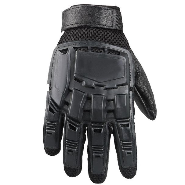 King Kong Full Finger Outdoor Transformable Breathable Black Motorcycle Protective Adult Riding Gloves Cross-Border In_desvips.com