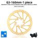 TOOPRE Bicycle Brake 160/180mm Mountain Bike Gold G3/HS1 Six-Spoke Rotor_desvips.com
