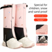 Snowproof Leg Covers For Children, Kids Shoe Outdoor Waterproof Wind And Sand Winter Covers, Northeast Cold-proof Snow_desvips.com