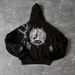 2025 New American Style Hip-Hop Skull Front And Back Print Men's High Street Autumn Winter Jacket Hoodie_desvips.com