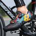 Men's Breathable Hard Bottom Cycling Mountain Lock Road Single Speed Bike Shoes_desvips.com