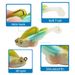 Lure Bait Ten Colors Silicone Soft Bait Mini T Tail Lead Fish 6cm8g Anti Hanging Bottom Jumping Fish Upturned Mouth Bass Bait_desvips.com