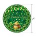 St. Patrick's Day Green Checkered Clover Party Tableware Set Paper Plate Theme Scene Decoration Props_desvips.com