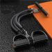 Manufacturer Direct Supply Foot Pedal Band Anti-Break Four-Strand Resistance Rope Leg Home Abdominal Muscle Training_desvips.com