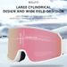 Jet Snow Ski Snowboard Skate Goggles Men Womens Over Glasses OTG Helmet Eyewear_desvips.com