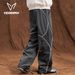 Veidoorn Autumn Winter Men's Tactical Cargo Pants Joggers Outdoor Hiking Casual Techwear Trousers Straight Leg Loose Fit_desvips.com