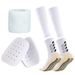 Adult thickened short leg football socks strap set men's and women's adhesive non-slip socks_desvips.com