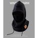 Driving Hat Cold-Proof Face Winter Warm Cycling Mask Neck Warmer Integrated Set Fleece-Lined Thick Windproof Ear_desvips.com