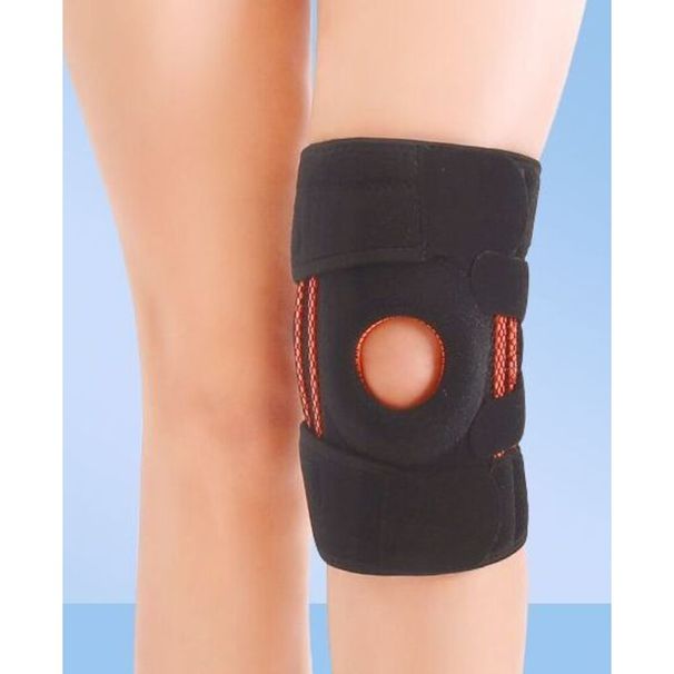 Patellar Strap, Professional Skipping Rope Sports Knee Protector, Female Knee Meniscus Protection, Running Protective Equipment, Fixed Strap, Open_desvips.com