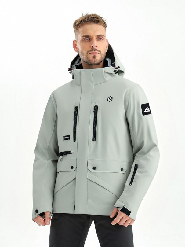Cross-border Men's Wear Outdoor Ski Snowwear Cotton Jacket Waterproof, Warm, And Breathable_desvips.com