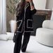 Women's Clothing fashionable patchwork patch bag suit _desvips.com