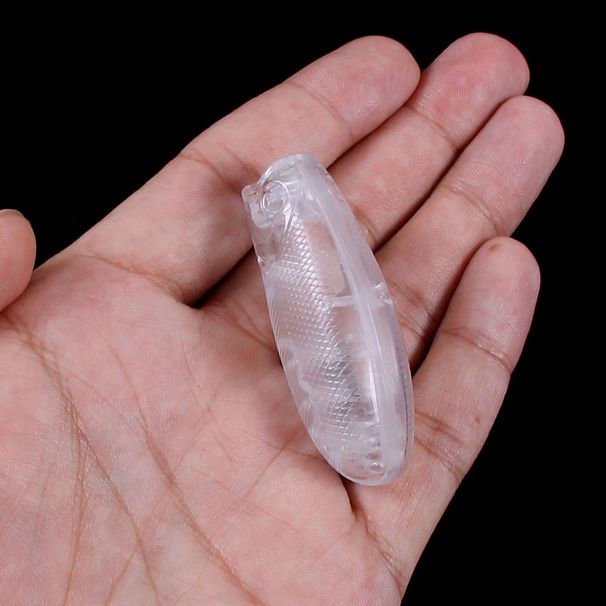 10pcs Micro Popper Lure 6cm 9.3g, DIY Blank Body Floating Mini Wobbler, Topwater Small Splashing Hard Bait For Trout Perch Chub_desvips.com