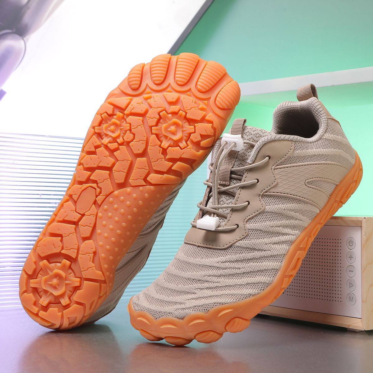 Breathable Unisex Sports Shoes For Running, Hiking, Yoga & Gym - Lightweight & Slip-Resistant With Rubber Sole_desvips.com