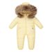 Kids Snowsuits Baby Boys' And Girls' Down Rompers, Bodysuits, And Outdoor Clothing_desvips.com