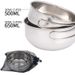 Outdoor 304 Stainless Steel Collapsible Bowl - 500ml Foldable Camping Cookware Set For Hiking Picnic & Travel_desvips.com