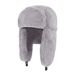 LazyZoom Adult Winter Comfortable Plush Russian Windproof Full With Ear Flaps Warm Cold-Proof Skiing Cycling Trapper Hat_desvips.com