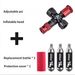 ACRUNU Taiwan CO2 Quick Charge Outdoor Cycling Portable Inflator Bottle Bicycle Pump Equipment_desvips.com