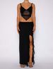 Women's Clothing Set Summer Sexy Printed Camisole + Tight Slit Irregular Long Skirt_desvips.com