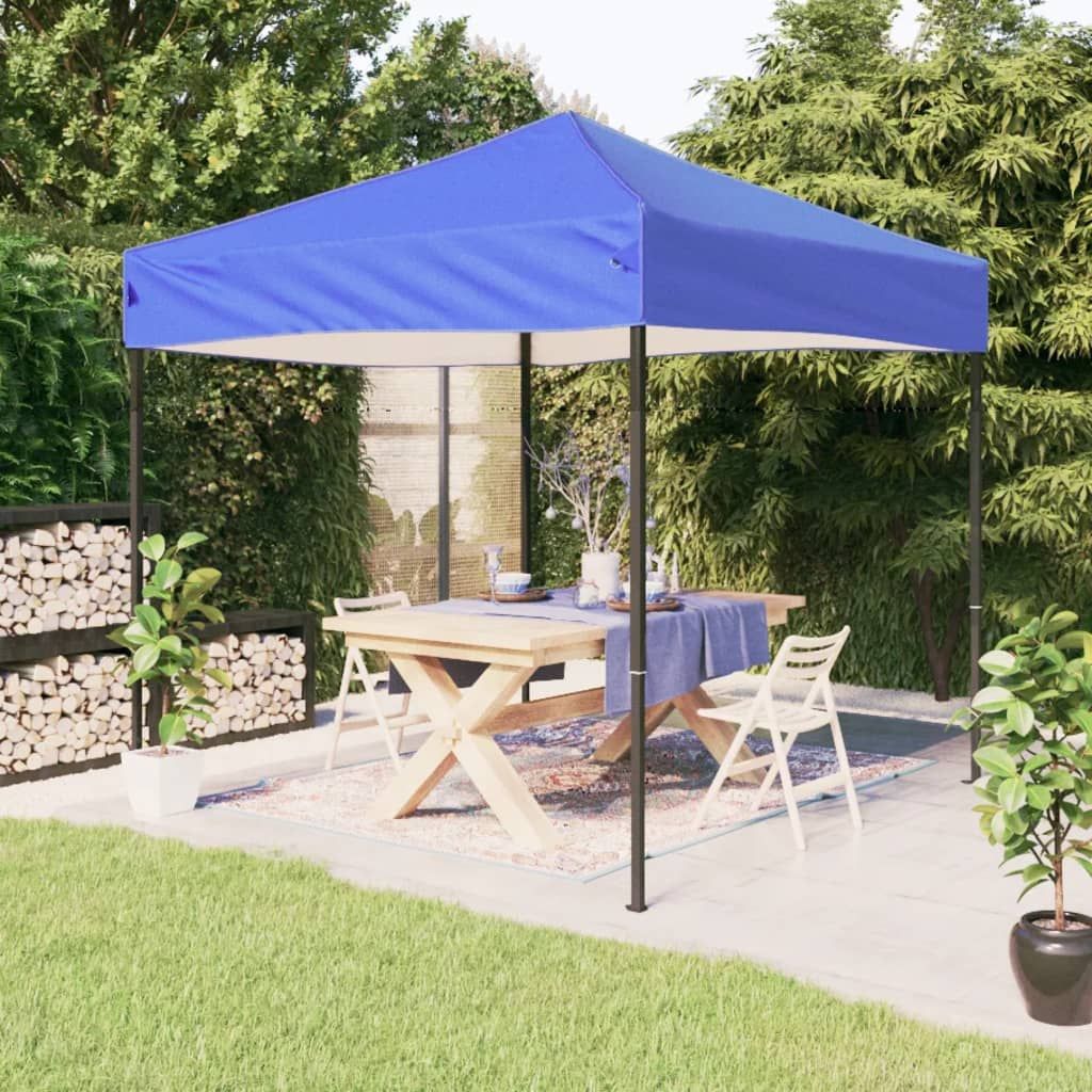 Pop-Up Tent For Outdoor Events - 210D Oxford Fabric With Silver Coating, Steel Frame, Multiple Sizes, Anthracite/Blue/Cream/Taupe/White_desvips.com