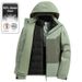 90 Liner Detachable 3-in-1 Graphene Thermal Winter Outdoor Down Jacket For Men And Women Waterproof Windbreaker_desvips.com