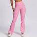 Women's High-Waisted Yoga Leggings Wide-Leg Pants Slightly Flared Quick-Drying High Elasticity Hip-Lifting Autumn/Winter Fitness Pants_desvips.com