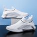 New flyknit shoes men's sports casual trend Korean running men's shoes spring and fall sports shoes_desvips.com