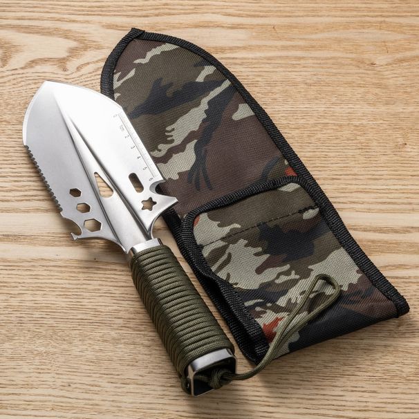 Mini Outdoor Engineer Shovel Stainless Steel Multi Function Engineer Shovel Camping Convenient Survival Equipment Portable Small Hand_desvips.com