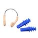 Discounted Item! Cardboard Packaging Nose Clip Steel Wire Anti-slip Swimming Equipment Soft Silicone Waterproof Earplugs_desvips.com