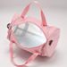 Fashion Women Dance Yoga Fitness Sports Bag Clothes Shoes Storage Waterproof Crossbody Round Bucket Bag_desvips.com