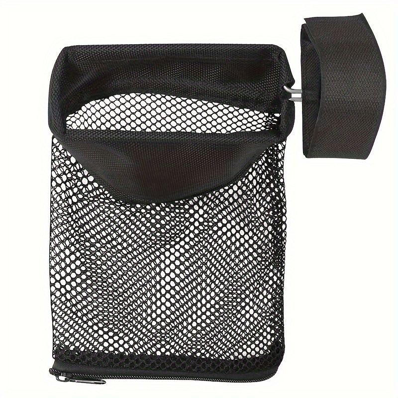 Hunting Bullet Military Gear Brass Shell Catcher Trap Nylon Mesh Capture Black Collection Ammo Bag_desvips.com