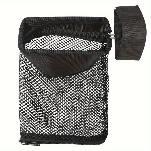 Hunting Bullet Military Gear Brass Shell Catcher Trap Nylon Mesh Capture Black Collection Ammo Bag_desvips.com