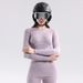 X-BIO New 4.0 Energy Gathering Enhanced Sports Ski Quick-Dry Top Women, Warm, Close-Fitting, Sweat-Wicking Compression_desvips.com