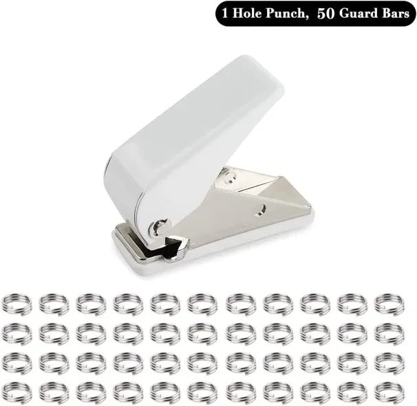 1pc Professional Flight Punch Hole Puncher With 50pcs Dart Wing Fixed O Ring Darts Retainer Accessories_desvips.com