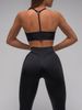 Black Sexy High Waist Scrunch Leggings Thick Workout Butt Lifting Plus Size Tights Yoga Pants For Women_desvips.com